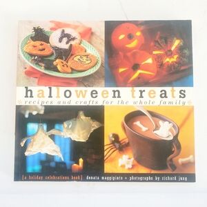 Vintage 1998 Holiday Halloween Treats Recipes Cookbook Cook Book Cooking